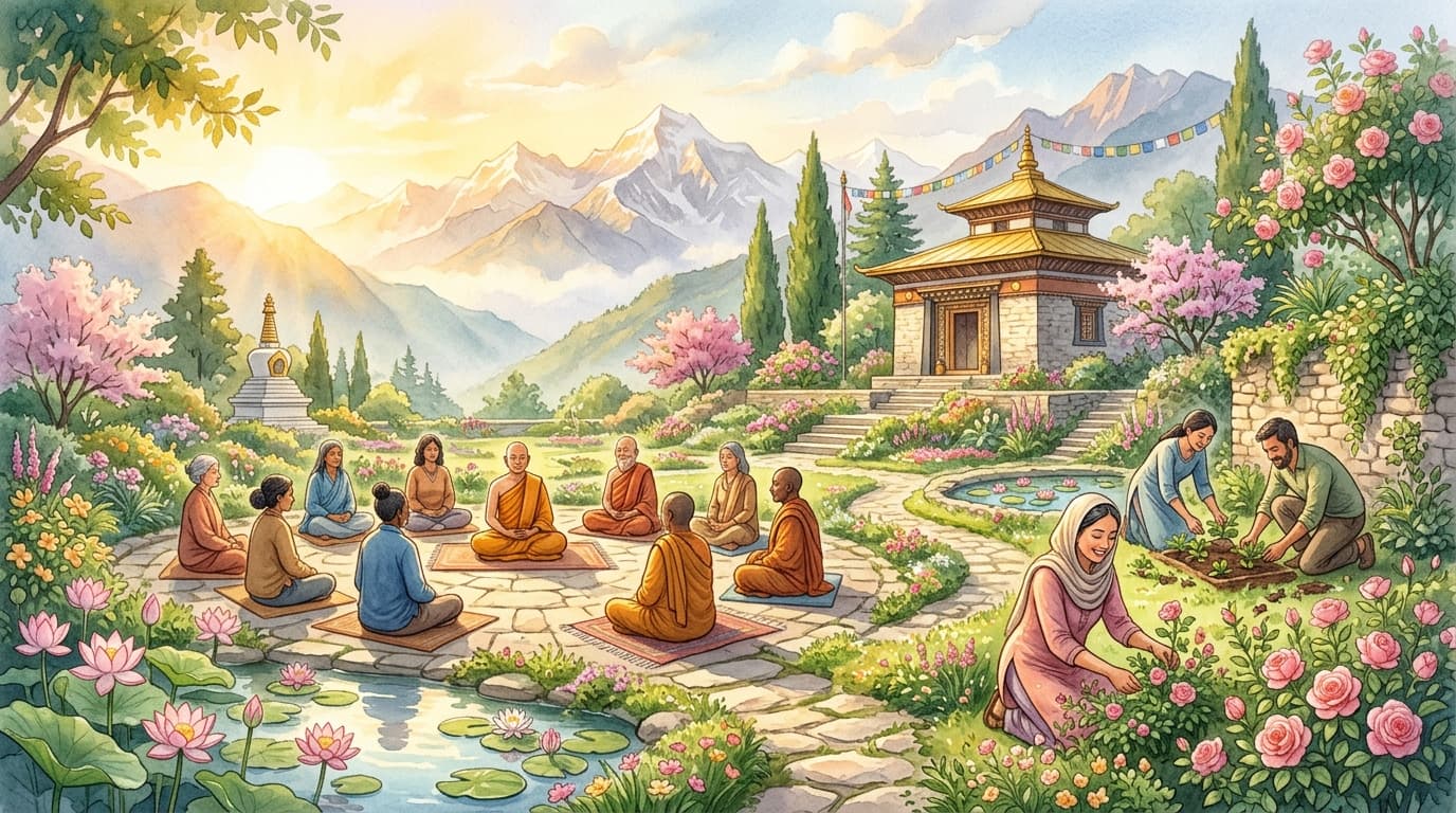 Spiritual Community Meditation and Seva